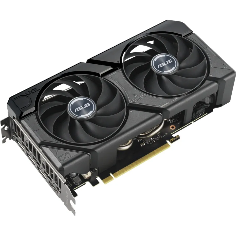 ASUS GeForce RTX 4070 DUAL 12G EVO OC grafische kaart (Grijs, 1x HDMI 2.1a, 3x DisplayPort, DLSS 3)