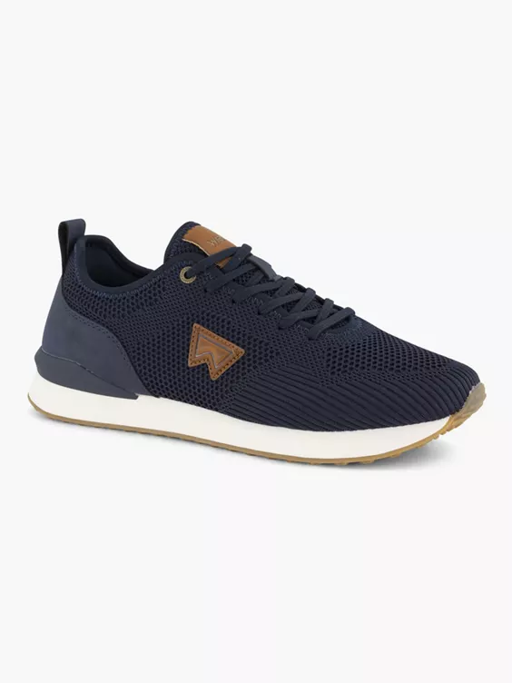 Blauwe sneaker 