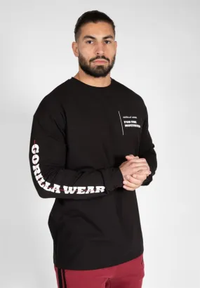 Boise Oversized Long Sleeve - Black - 2XL