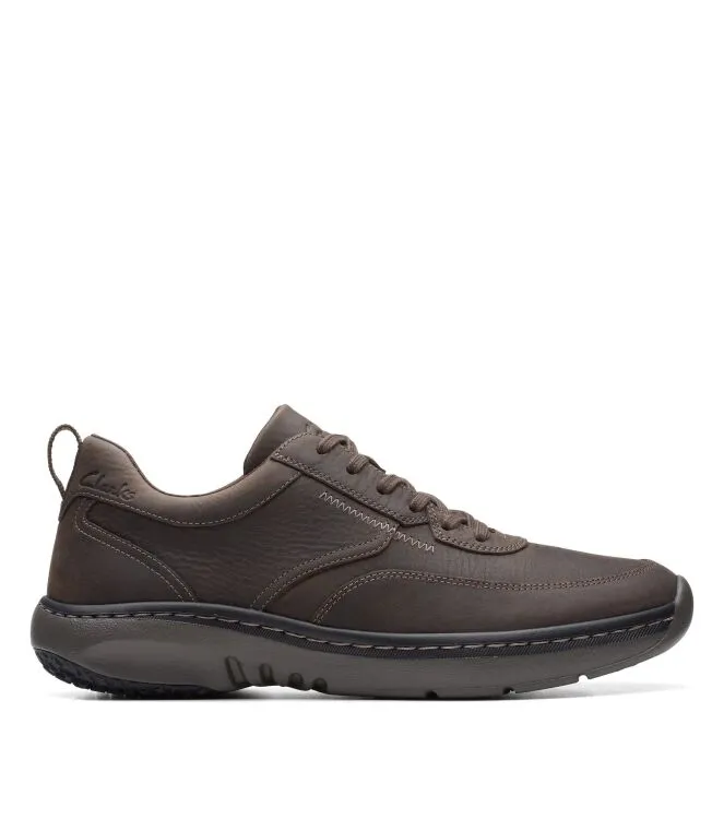 Clarks ClarksPro Lace dark brown Sneakers / veterschoenen