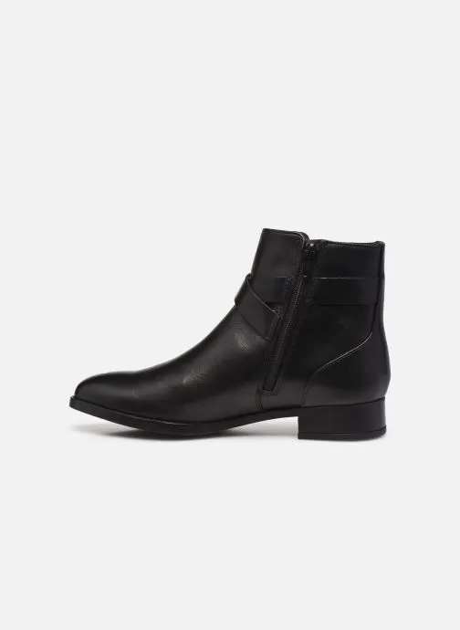      CLARKS HAMBLE BUCKLE  ZWART   