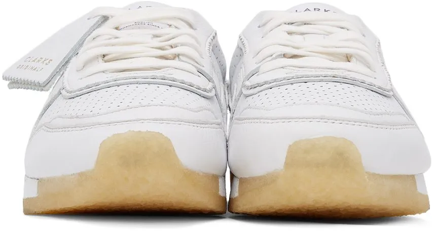 Clarks Originals White Tor Run Sneakers (26160482)