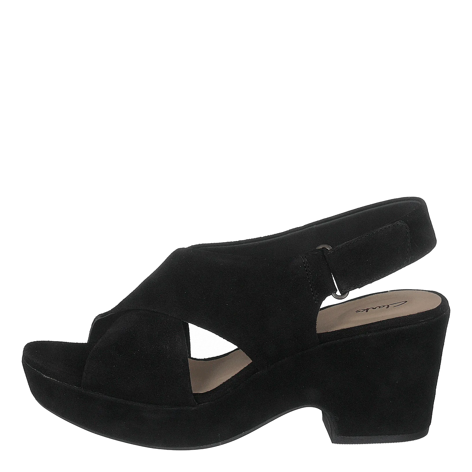 Clarks schoenen Maritsa Lara Black Suede