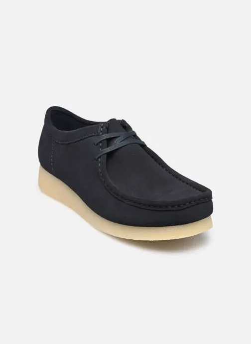      CLARKS WALLABEEEVO  BLAUW   