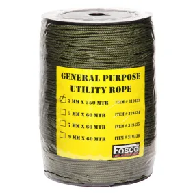 Fosco - Nylon Touw 3mm 550m - Groen