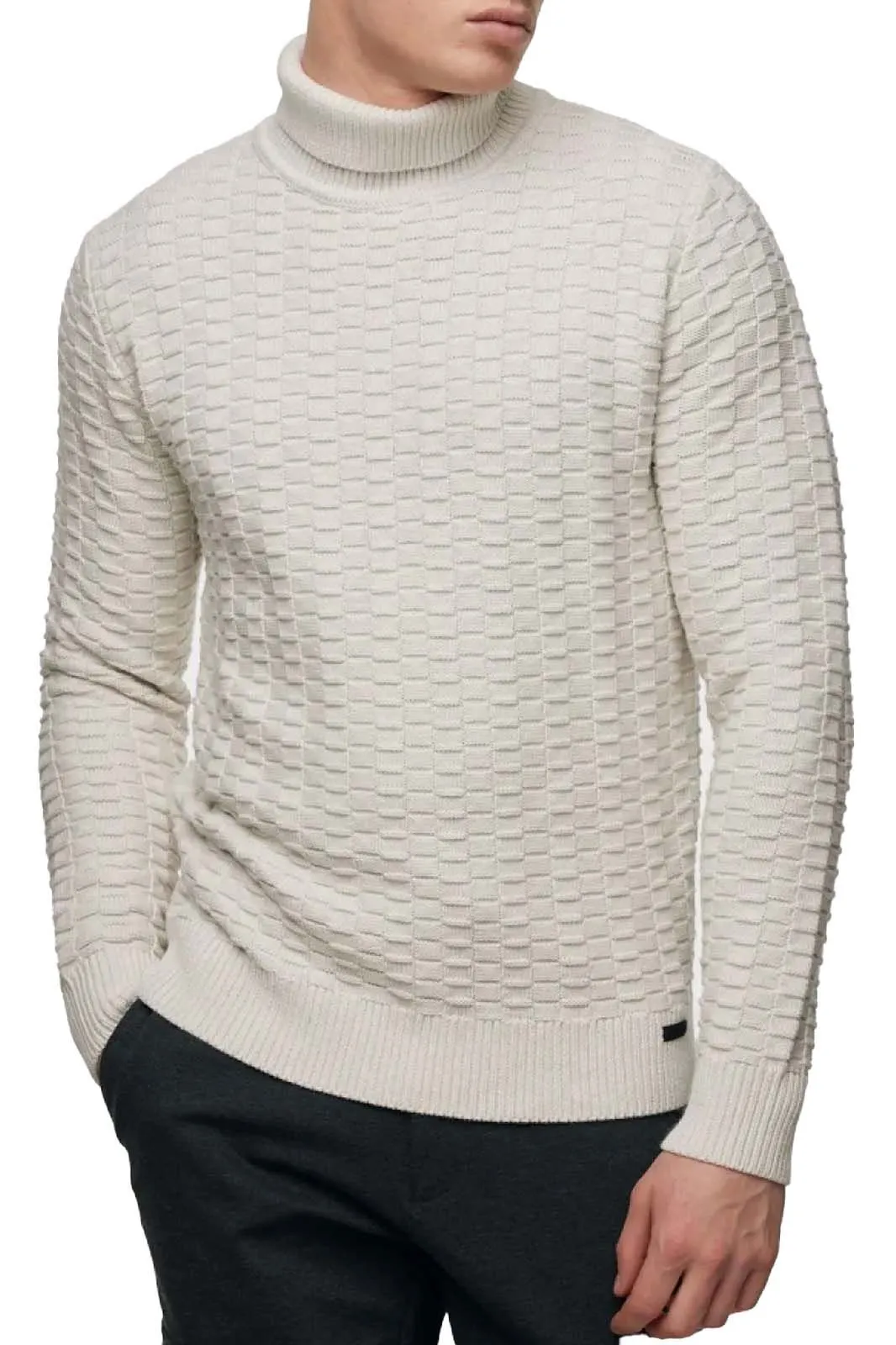 Genti roll neck  Ecru 