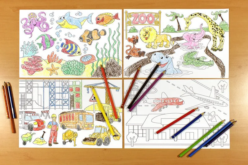 INFO NOTES IN871908 KLEURBOEK 300MM X 200MM COLOURING BOOK