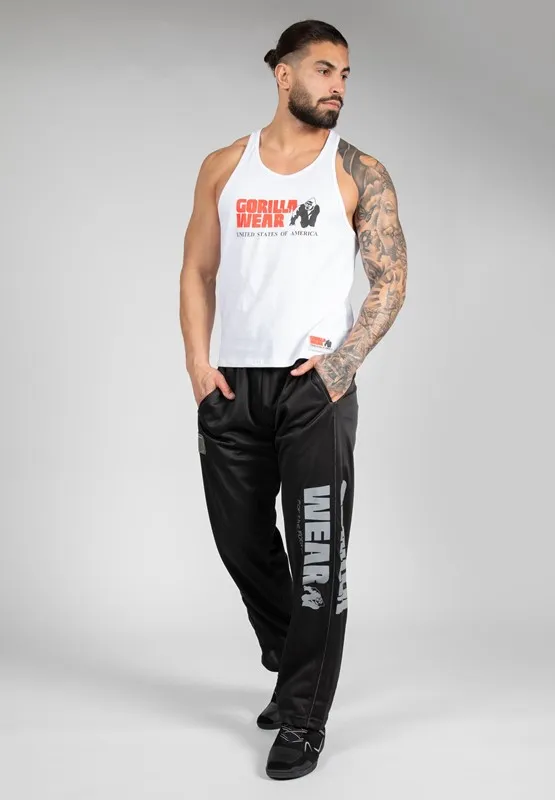 LOGO MESH PANTS  BLACK  L/XL