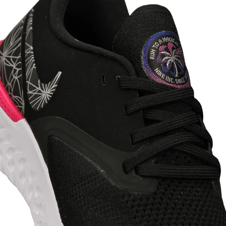 NIKE ODYSSEY REACT 2 FLYKNIT GPX M AT9975002 SCHOEN ZWART