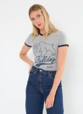      Noisy May NMKATINKA S/S COLLEGE TEE FWD JRS - Grijs   