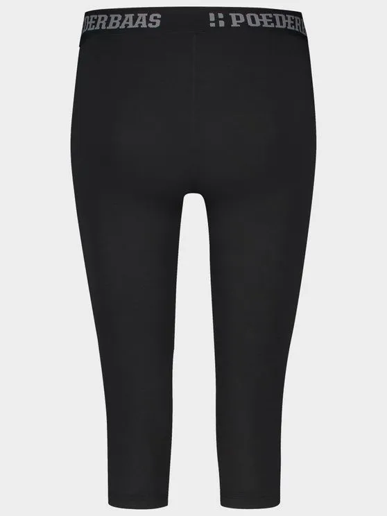 Poederbaas Thermo Legging 3/4 Dames Lightweight   