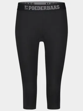 Poederbaas Thermo Legging 3/4 Dames Lightweight   