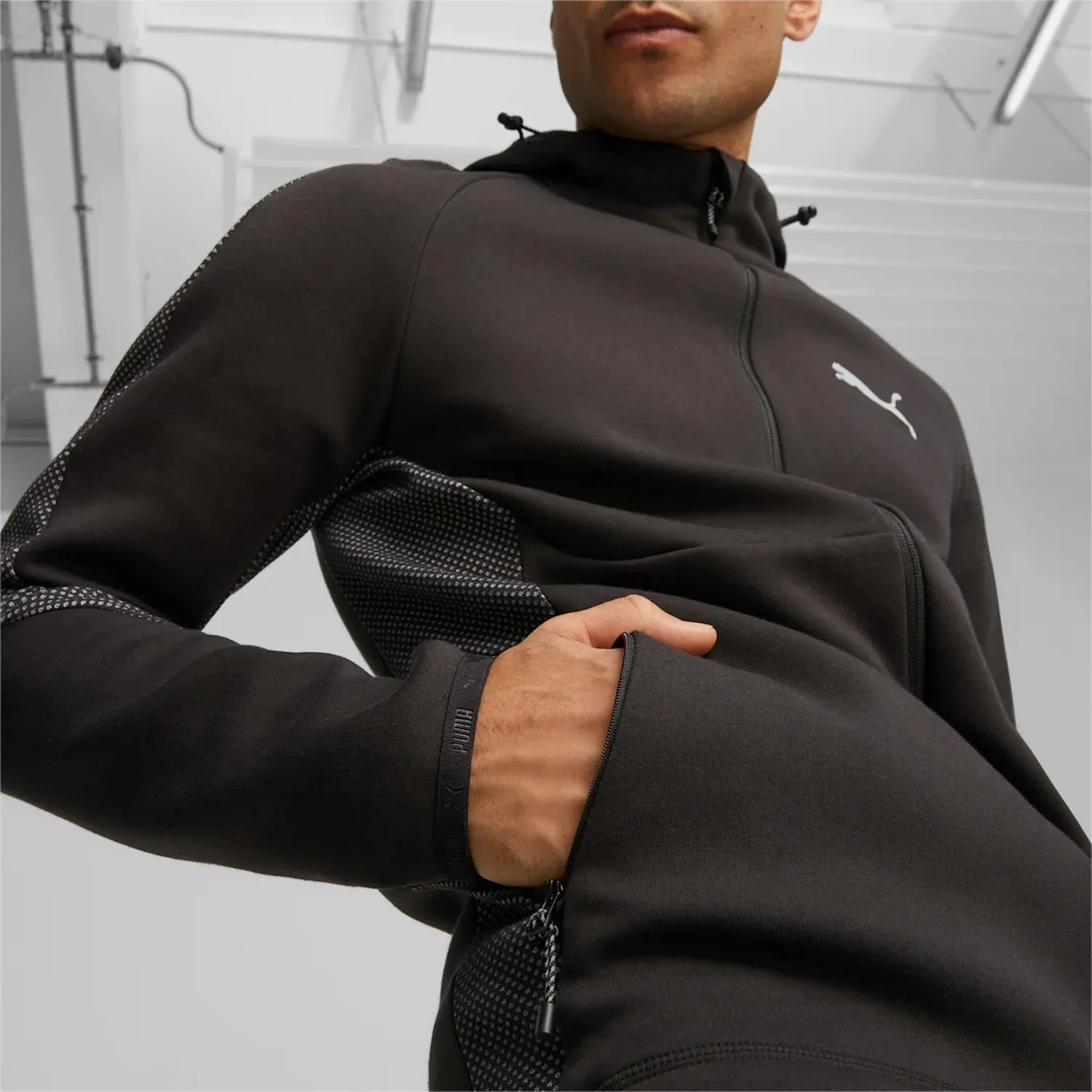 PUMA EVOSTRIPE FULLZIP HOODIE