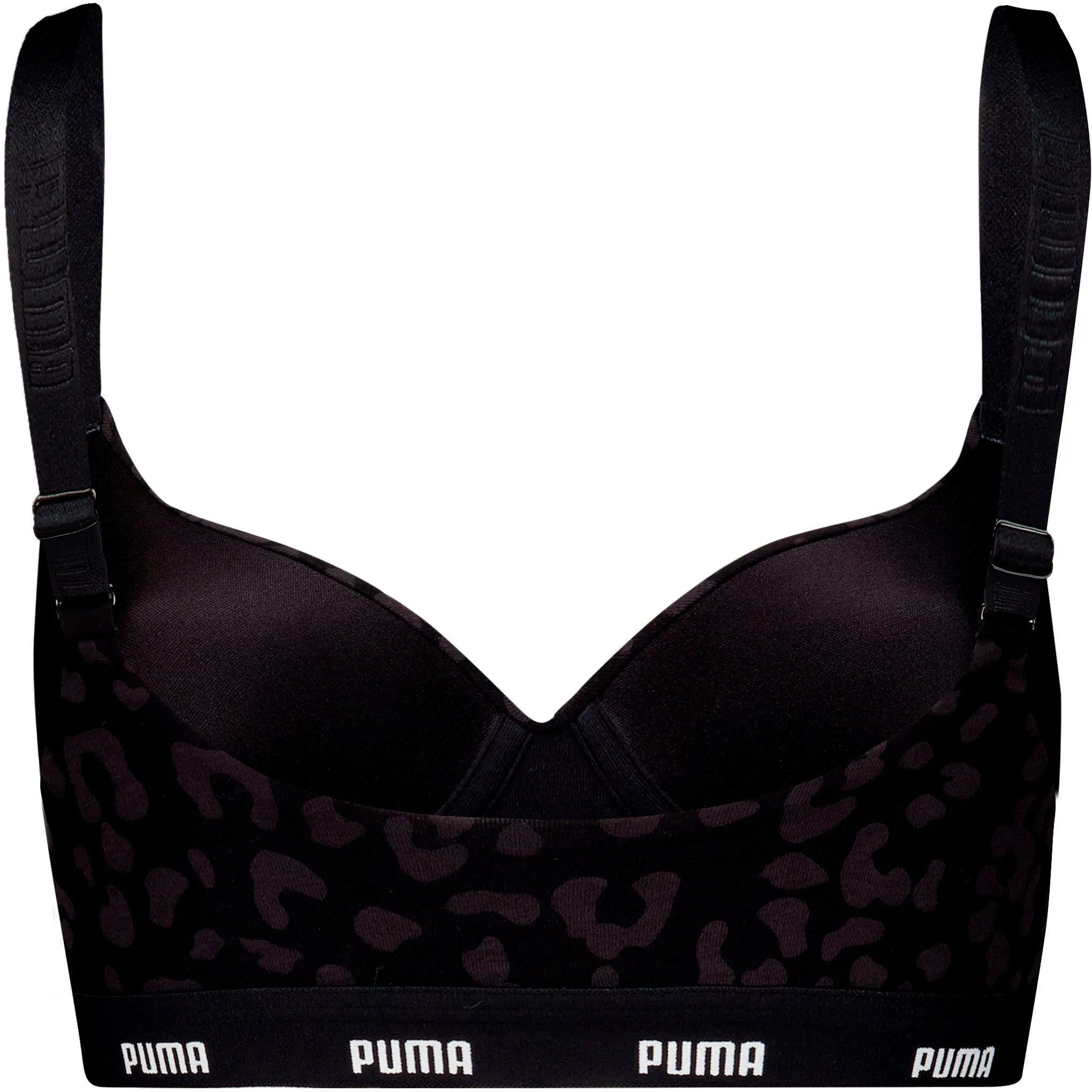 PUMA Sportbustier met logoband