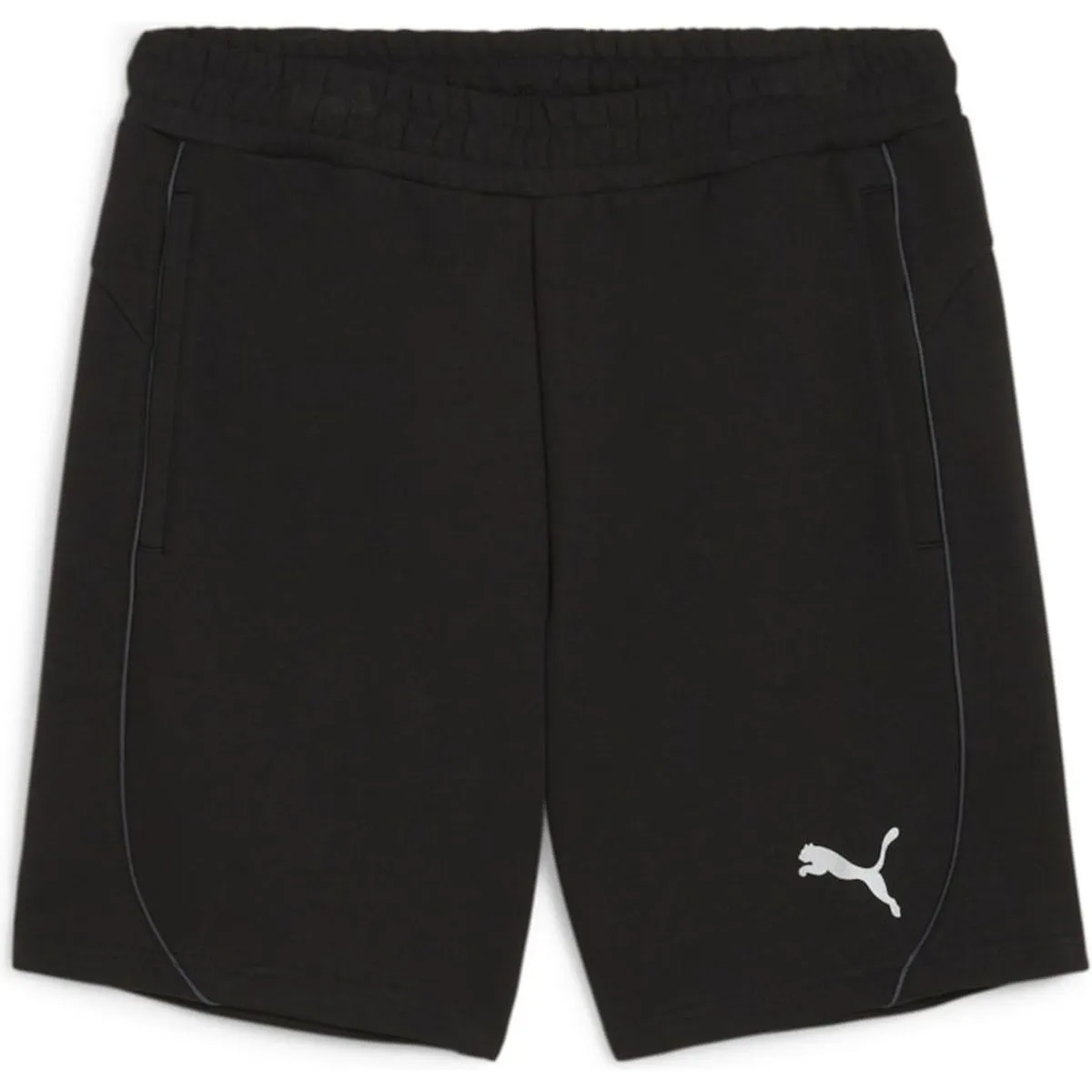 PUMA TEAMFINAL SWEATSHORT HEREN  ZWART
