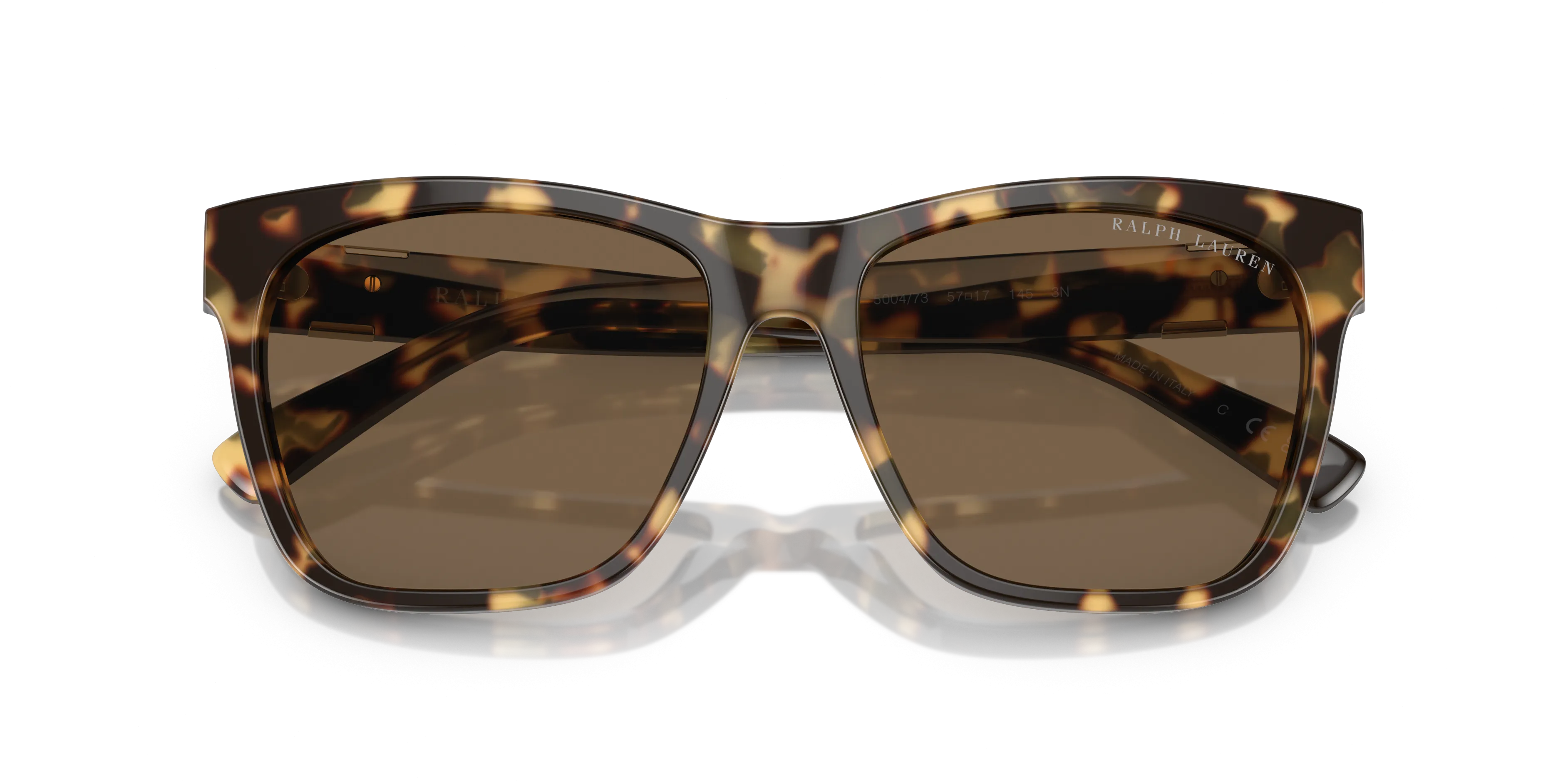 RALPH LAUREN RL8212 THE RICKY II M (57  17)  WITH BRUIN LENSES AND TORTOISE FRAME