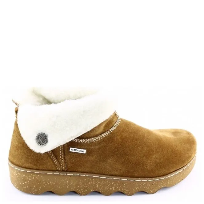 Rohde 6128 Pantoffels Cognac