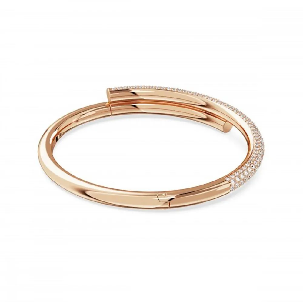 Swarovski Dextera Rose Gold Coloured Bangle