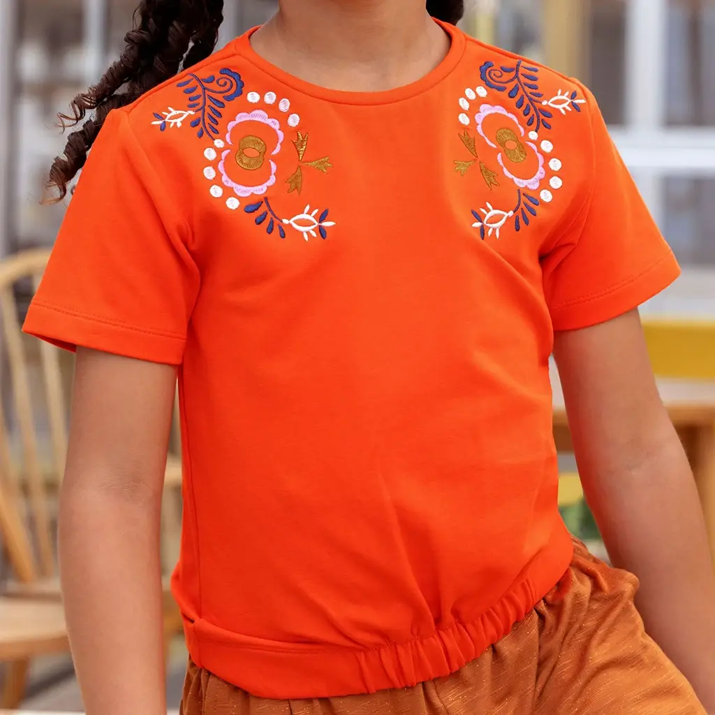 TSHIRT B. STUNNING (ORANGE GLO)