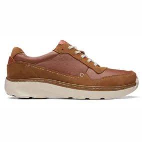 Veterschoen Clarks Men ChartLite Move Dark Tan Leather