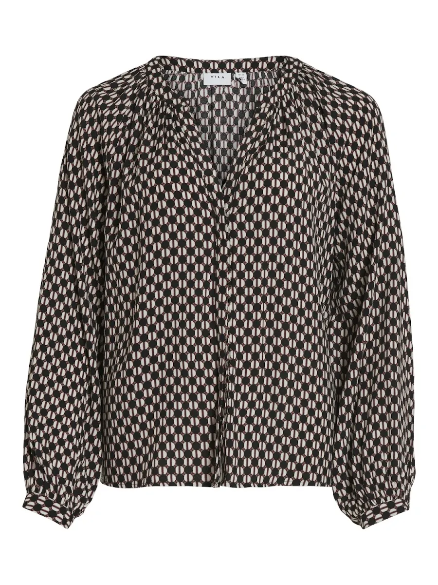ViMerlira Blouse Cabernet Rood